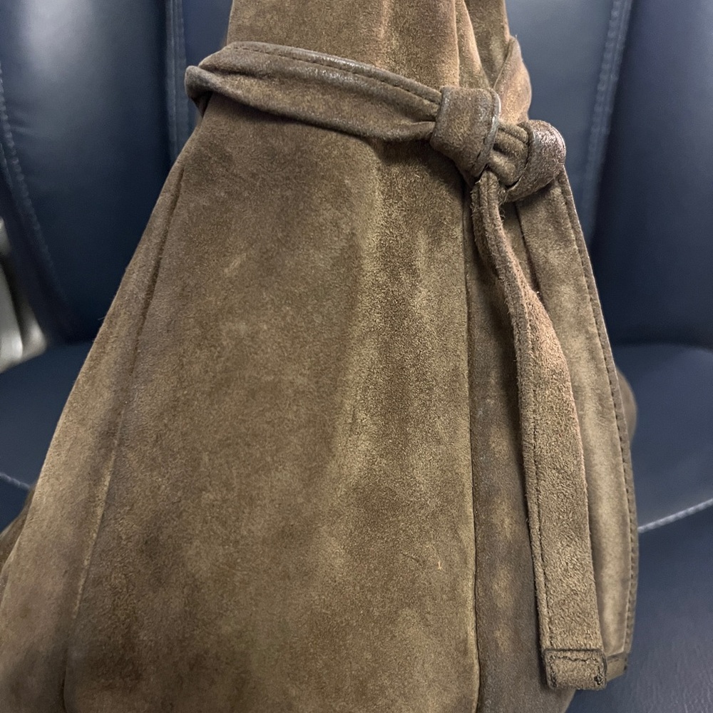 Gucci Suede Shoulder bag in Brown - Picture 3 of 13